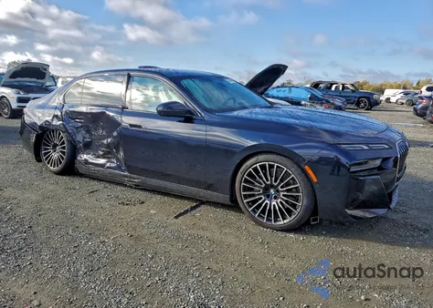 2024 BMW I7 Edrive50 z USA, uszkodzony, nr VIN WBY43EJ09RCR95392